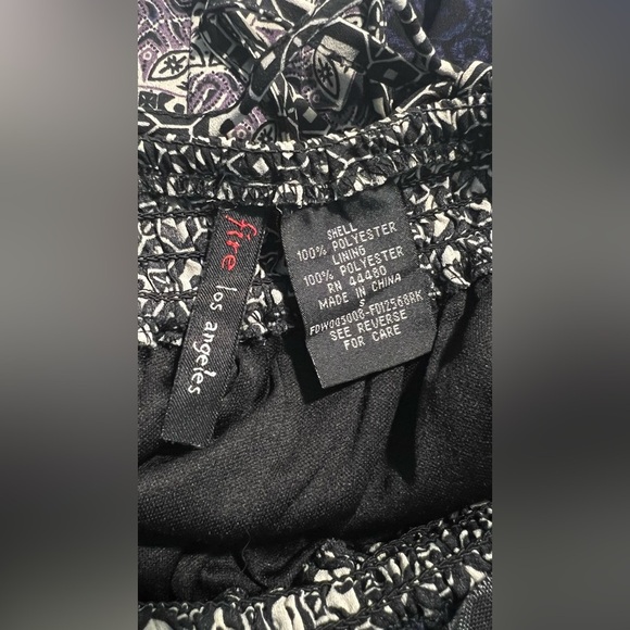 Fire Los Angeles Blue and Pink Maxi Dress Size S - Picture 8 of 8